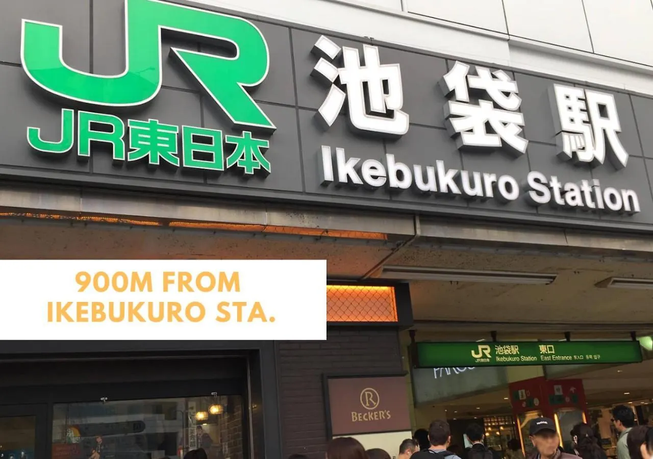 Apartmán Comma House Minami-Ikebukuro 201 Prefektura Tokio 0*,  Japonsko